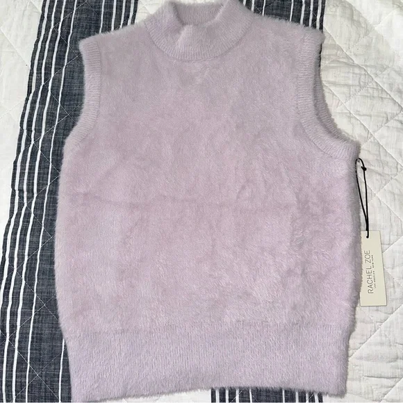 rachel zoe sleeveless turtleneck